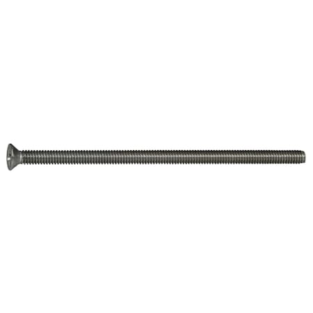 Midwest Fastener #8-32 x 3-1/2 in Phillips Flat Machine Screw, Plain 18-8 Stainless Steel, 5 PK 39905